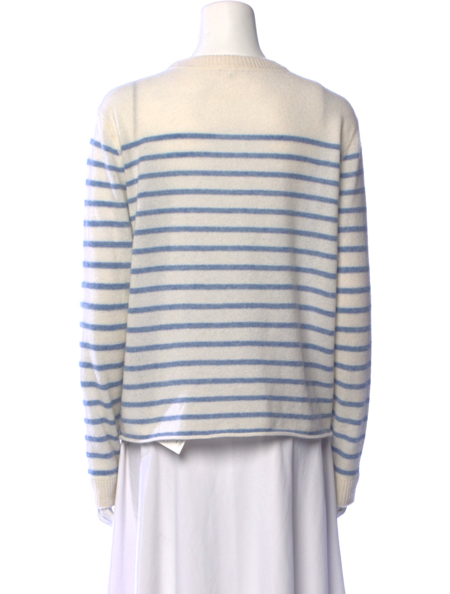Reformation Cashmere Striped Sweater
